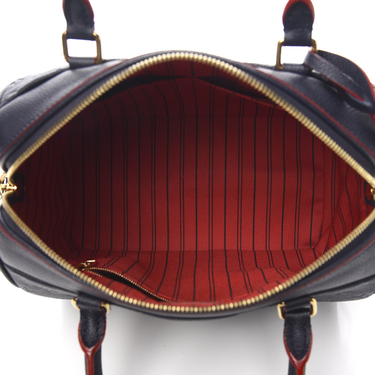 Louis Vuitton Empreinte Speedy Bandouliere 25 NM Marine Rouge 4 of 9