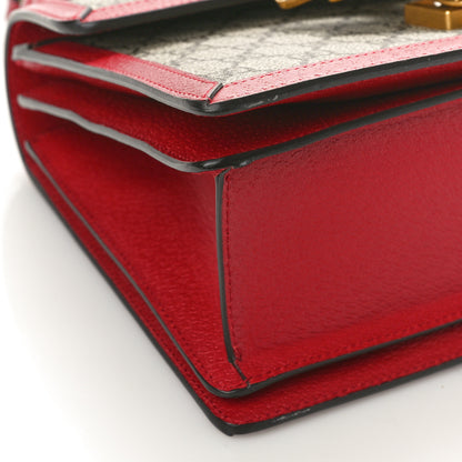 Gucci GG Supreme Monogram Small Queen Margaret Top Handle Bag Red 8 of 9