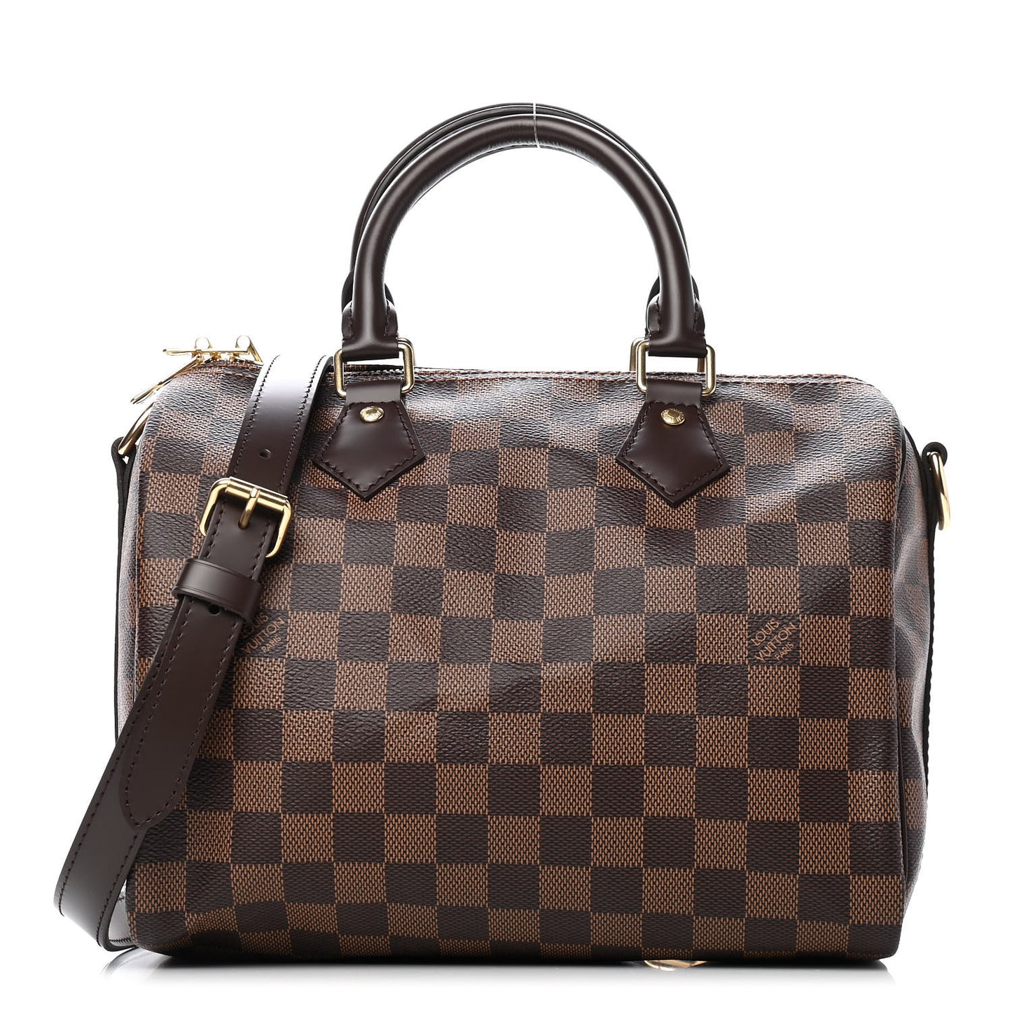 Damier Ebene Speedy Bandouliere 25