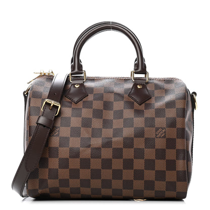 Louis Vuitton Damier Ebene Speedy Bandouliere 25 1 of 9