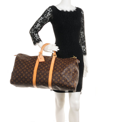 Louis Vuitton Monogram Keepall 55 2 of 8