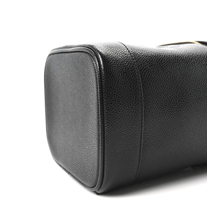 Chanel Caviar Vanity Cosmetic Case Black 10 of 10