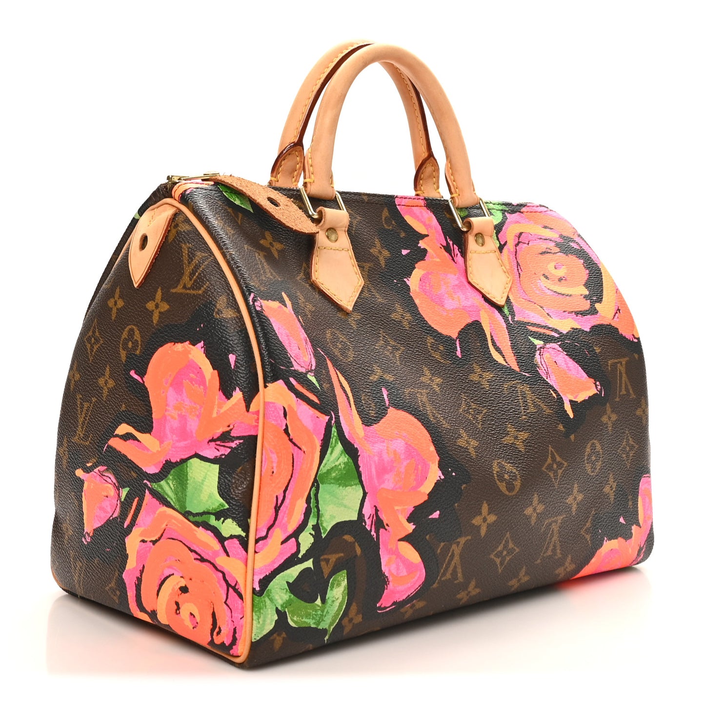 Monogram Roses Speedy 30