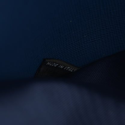 Prada Saffiano Triangle Large Zip Around Travel Wallet Bleuette 8 of 8