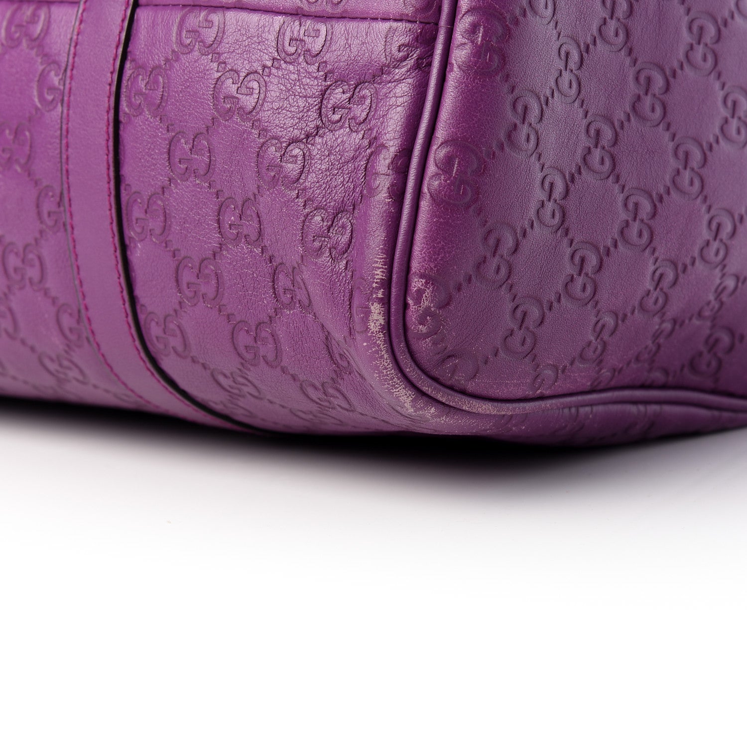 Gucci Guccissima Medium Joy Boston Purple 11 of 15