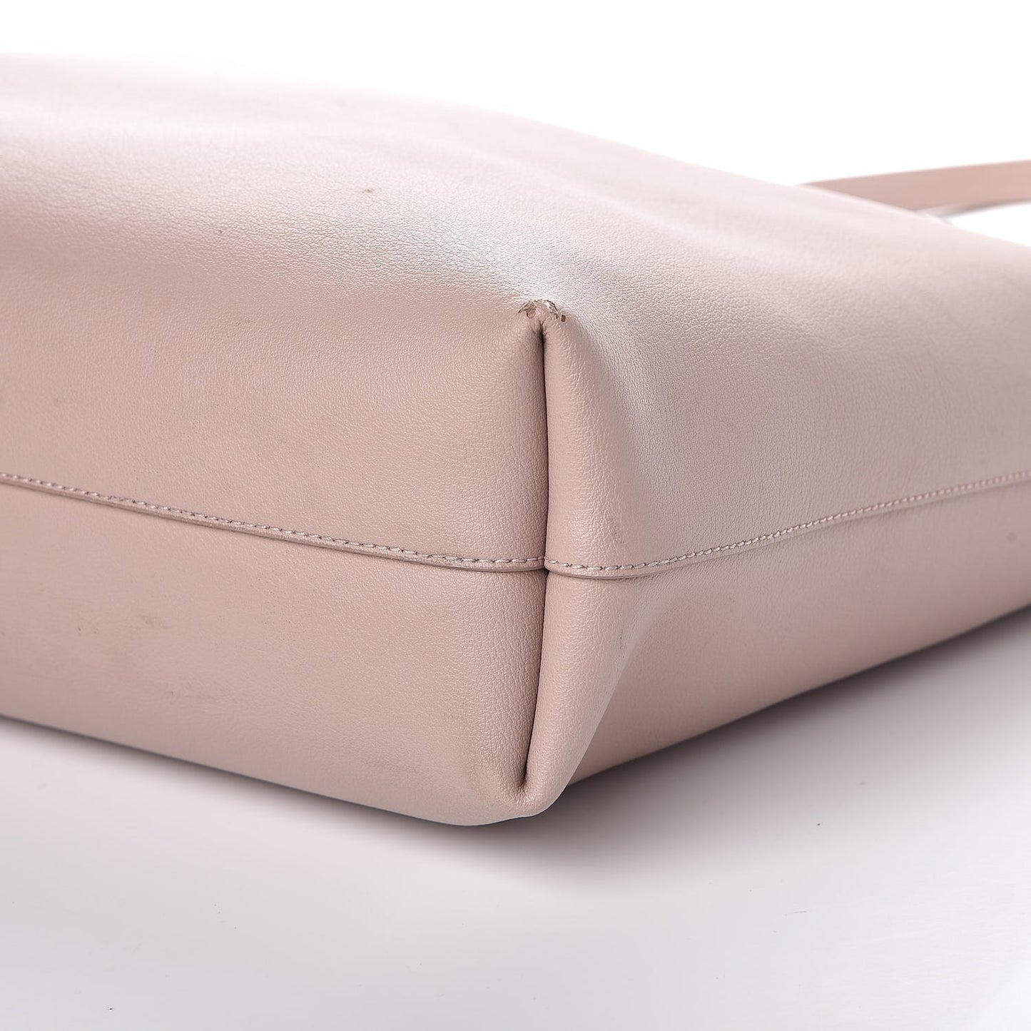 Calfskin Medium Shopping Tote Rose Antic
