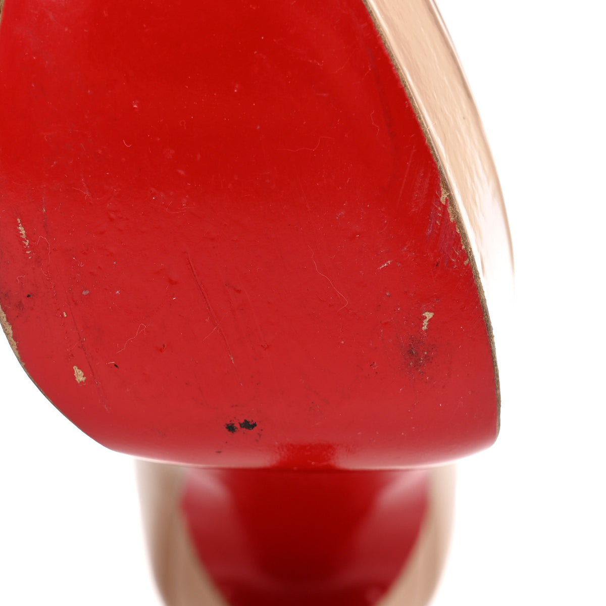 Christian Louboutin Patent Bianca 120 Pumps 35 Nude 10 of 11