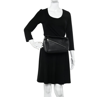 Loewe Calfskin Small Puzzle Bumbag Black 2 of 9