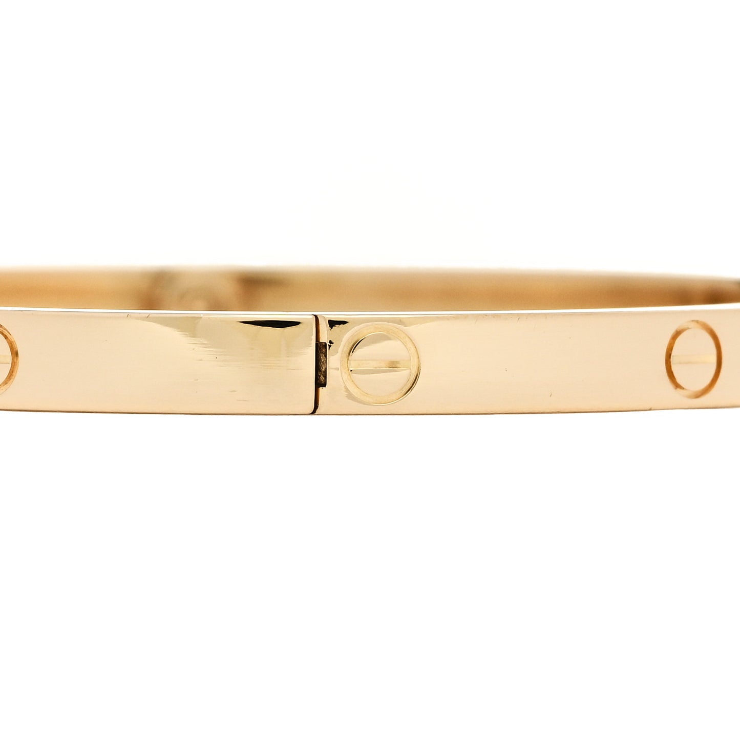 18K Yellow Gold Small LOVE Bracelet 16