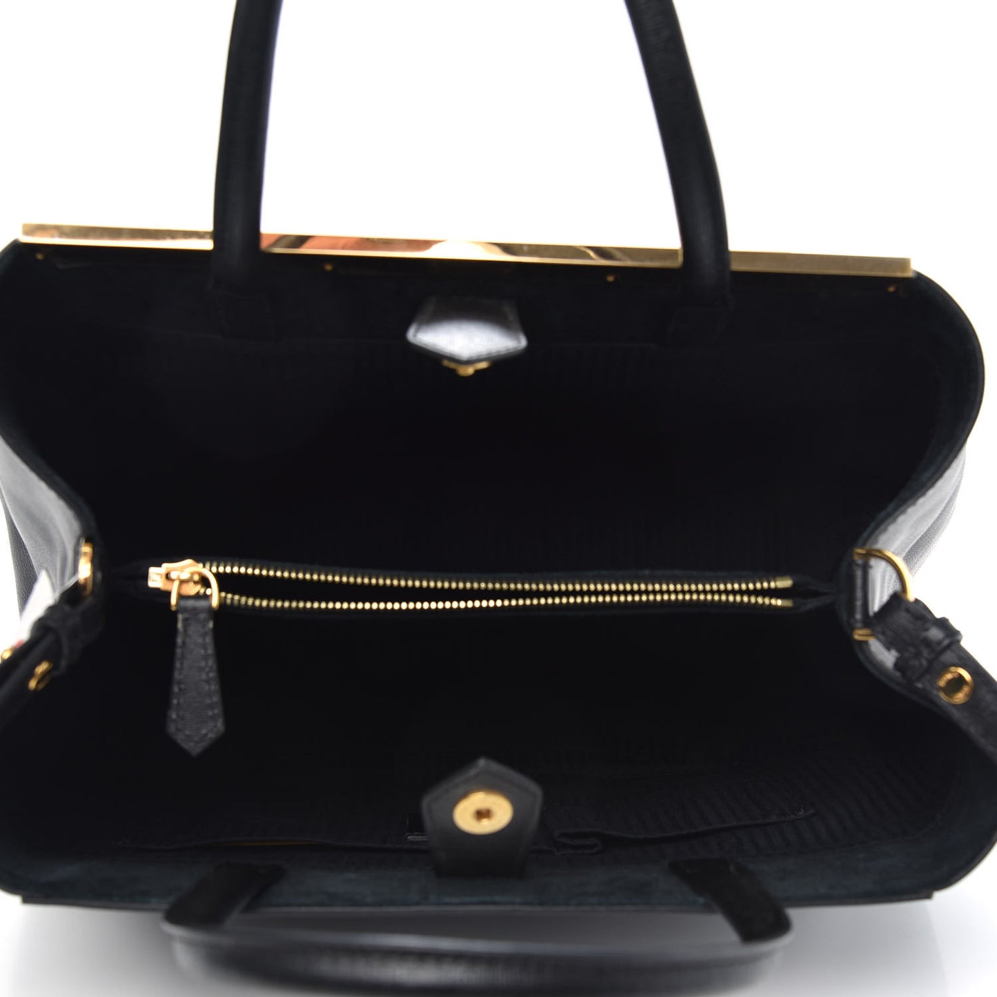 Vitello Elite Medium 2Jours Tote Black