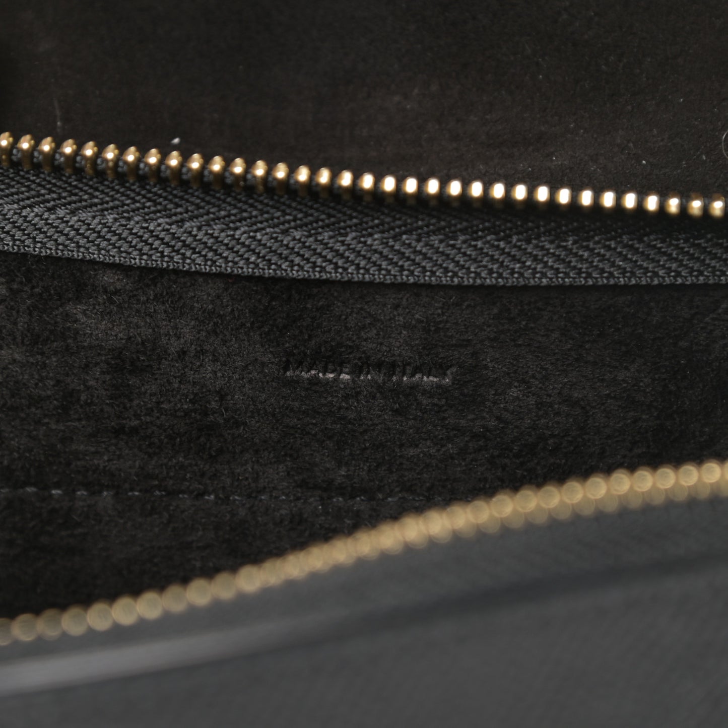 Grained Calfskin Nano Belt Bag Black