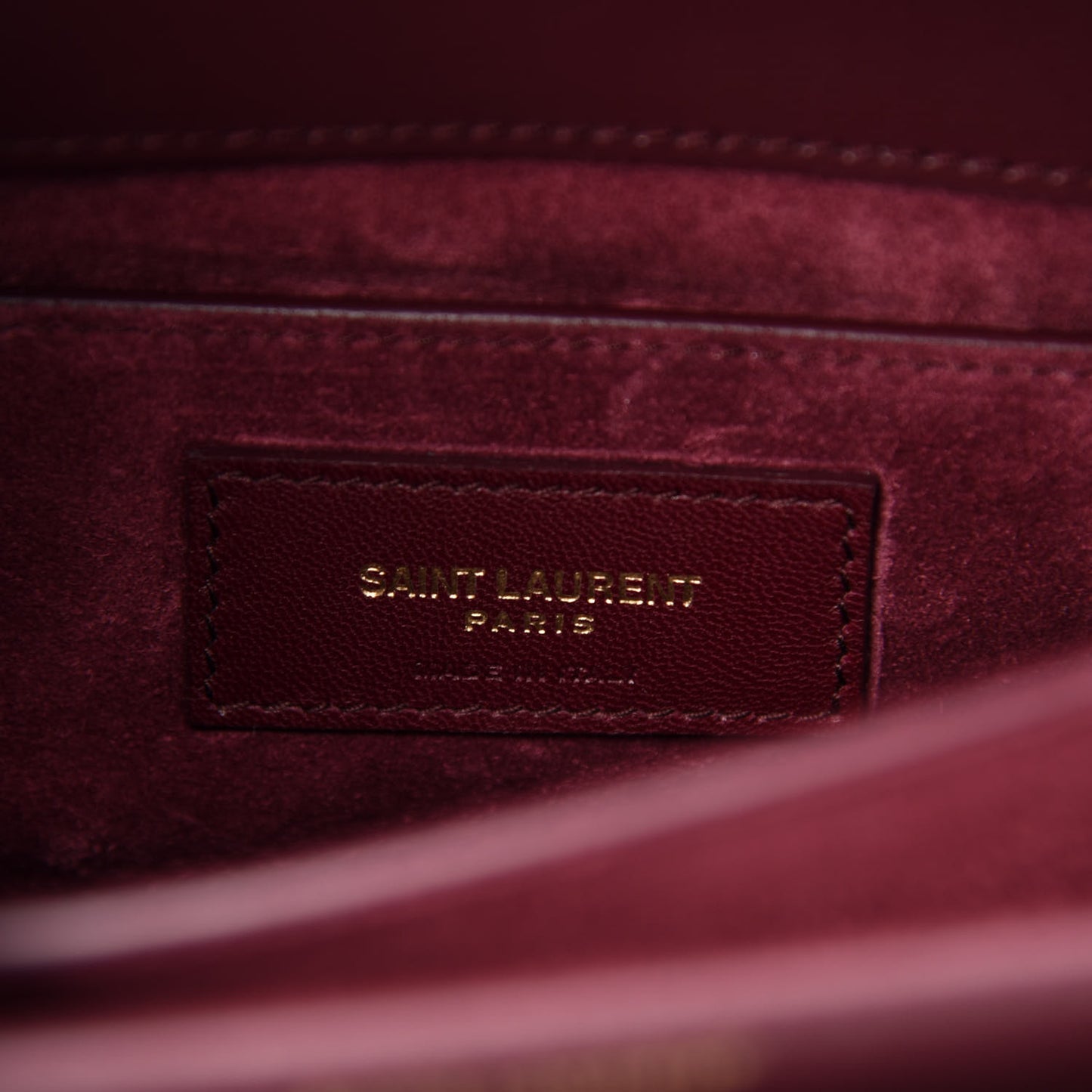 Calfskin Medium Monogram Sunset Bordeaux