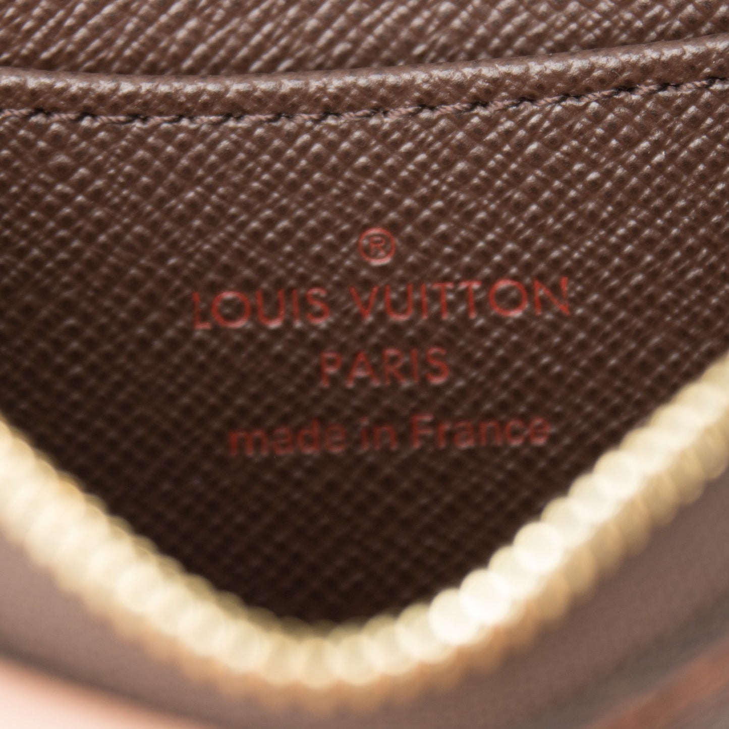 Damier Ebene Zippy Coin Purse