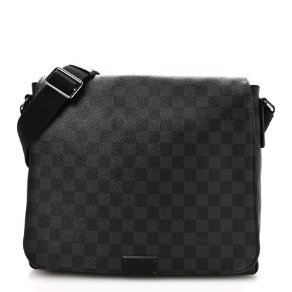 Louis Vuitton Damier Graphite District MM 1 of 10