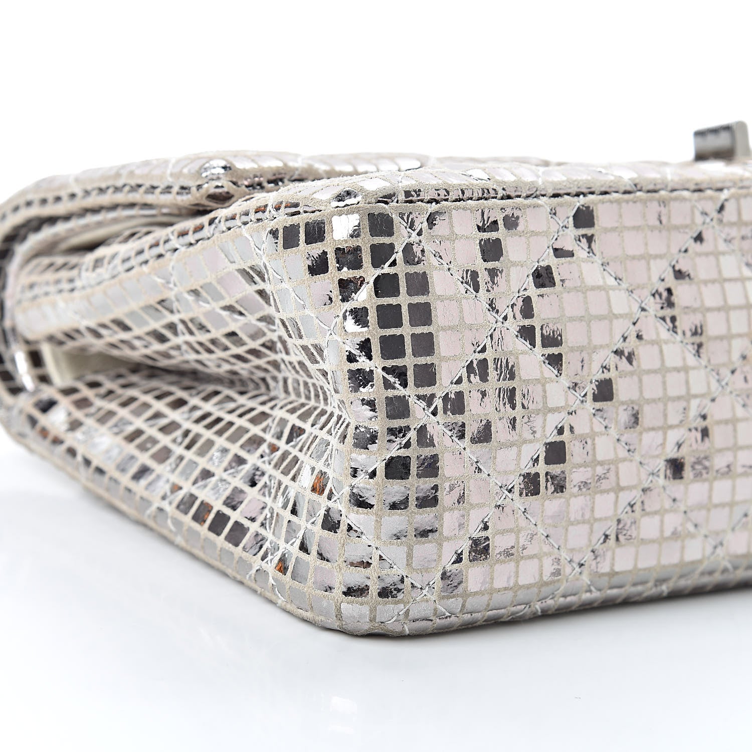 Chanel Mirror 2.55 Reissue 225 Flap Silver 9 of 10