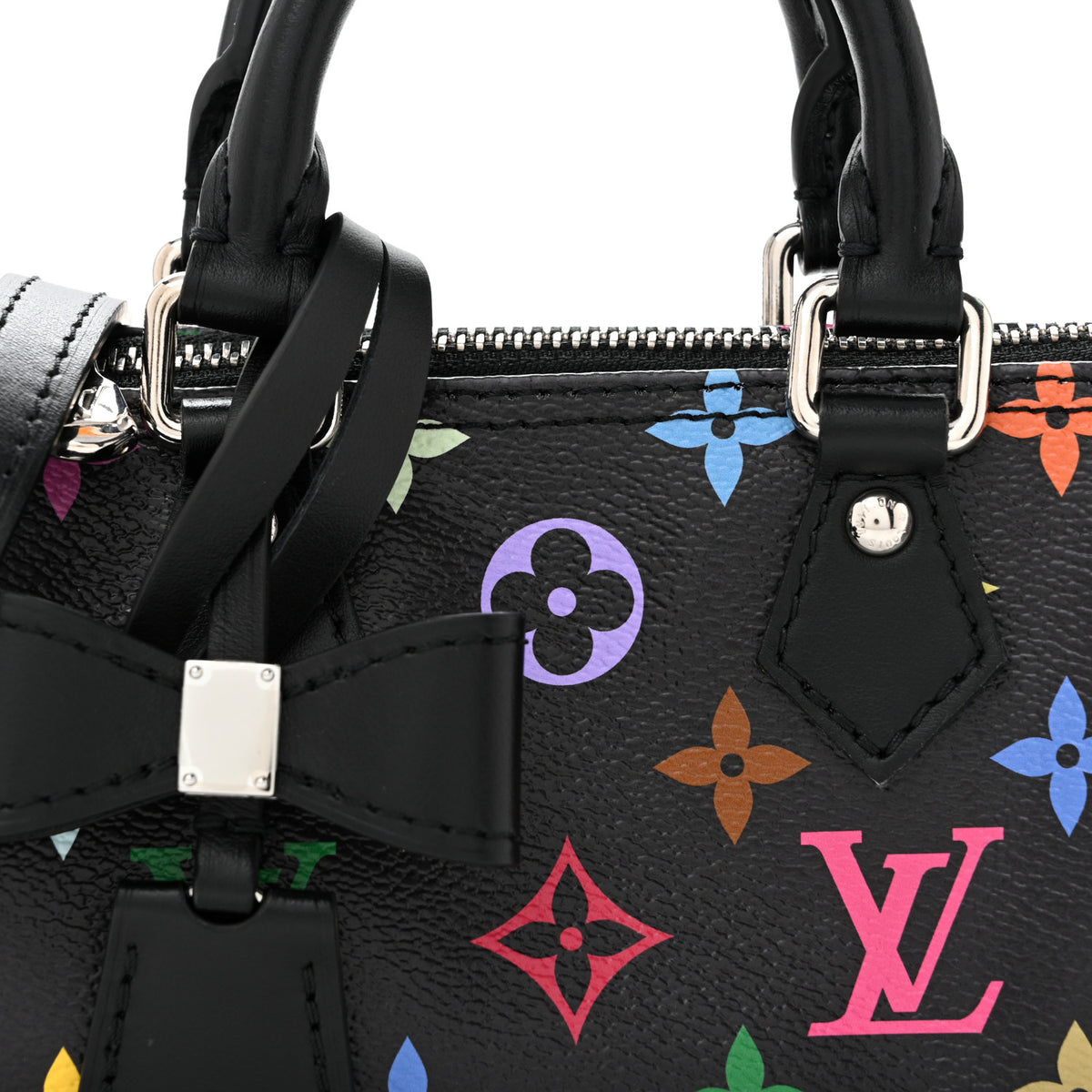 LV x TM Monogram Multicolor Nano Speedy Black