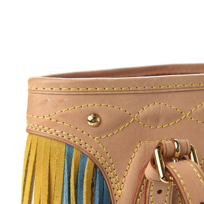 Louis Vuitton Monogram Multicolor Fringe Bucket White 12 of 12