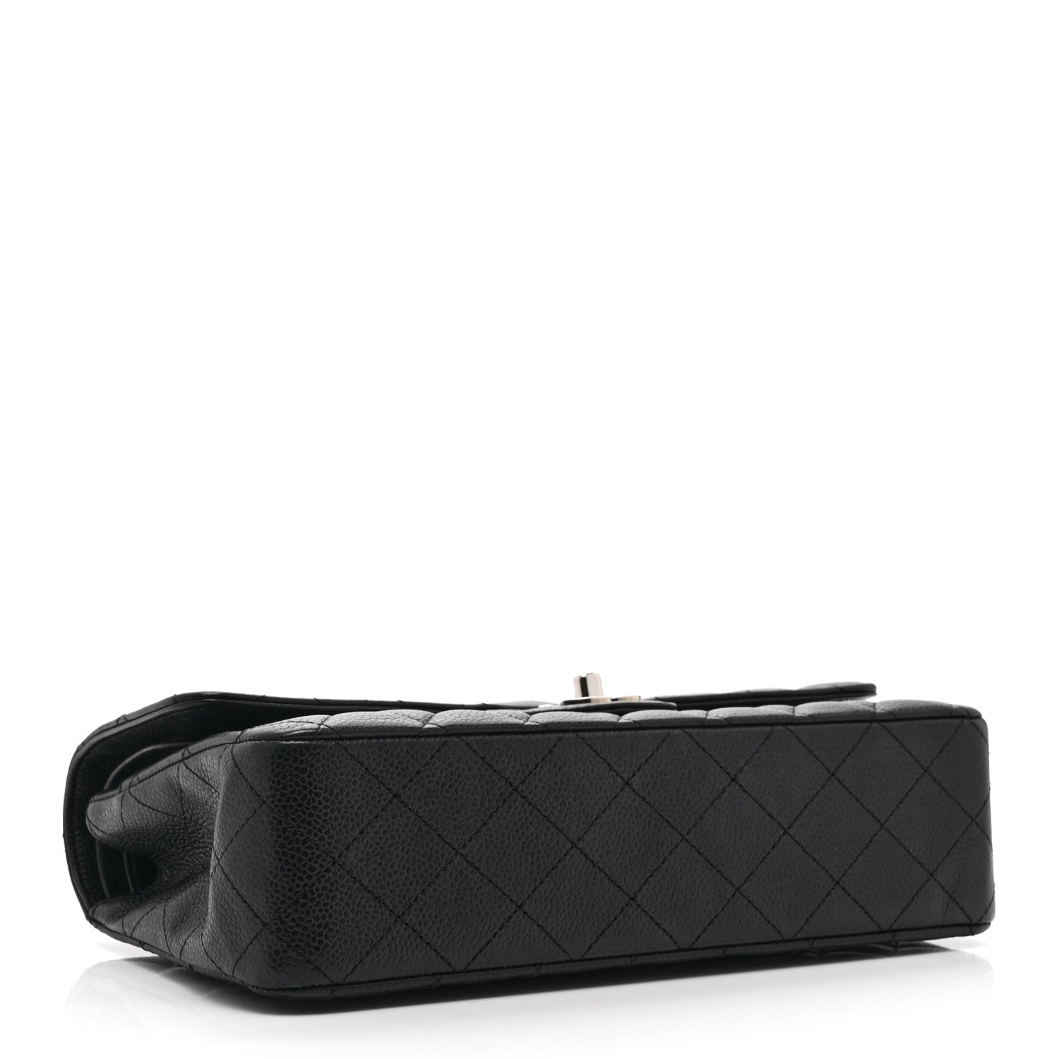 Chanel Caviar Quilted Medium Double Flap Black 4 of 10