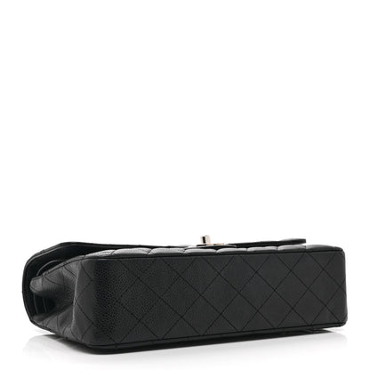 Chanel Caviar Quilted Medium Double Flap Black 4 of 10