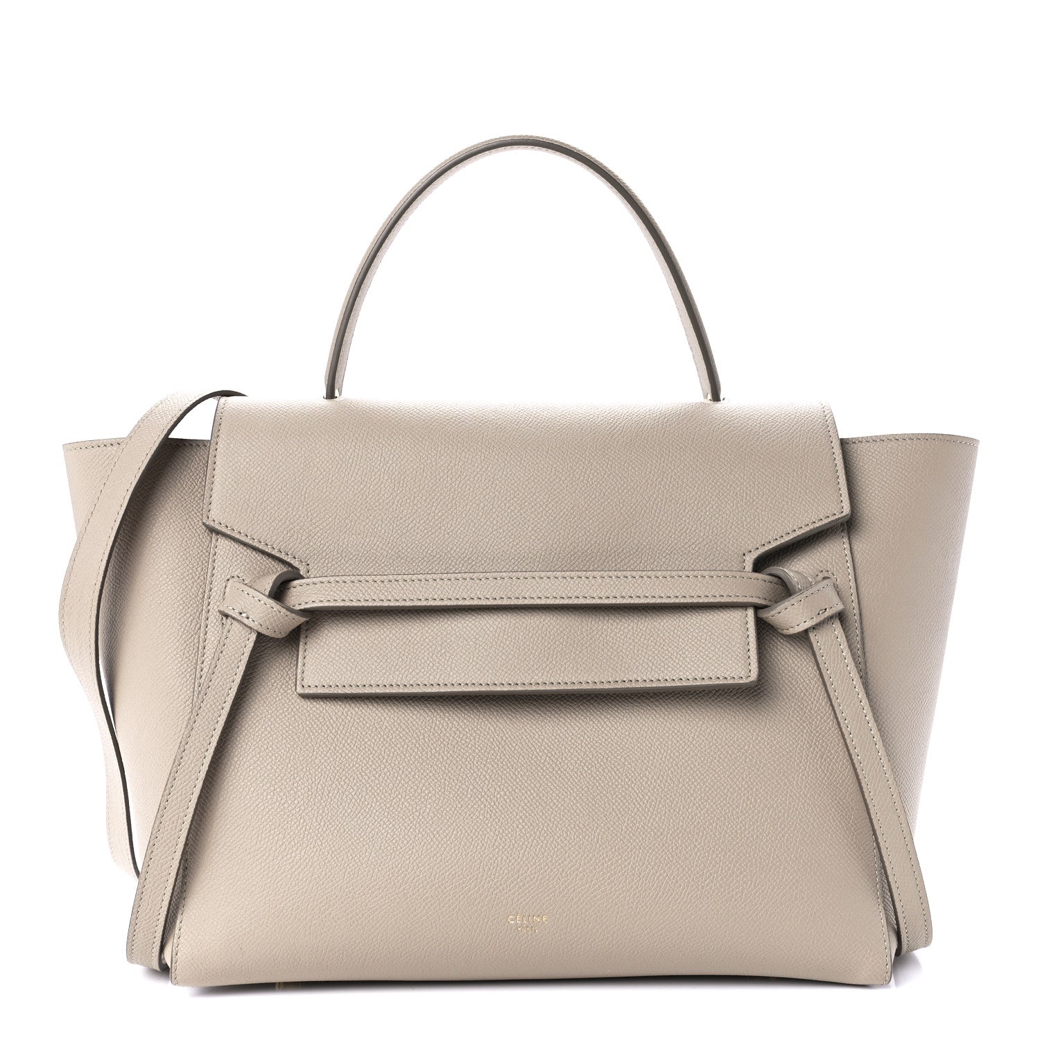 Celine Grained Calfskin Mini Belt Bag Light Taupe 1 of 14