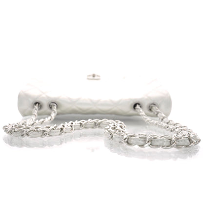 Chanel Lambskin Jumbo Flap Silver 5 of 10