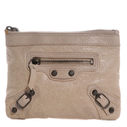 Balenciaga Agneau M Porte-Monnaie Coin Purse Sahara 1 of 8