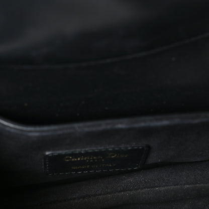 Christian Dior Calfskin Mini Saddle Bag Black 5 of 8