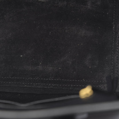 Celine Crisped Calfskin Mini Tie Knot Tote Black 24 of 29
