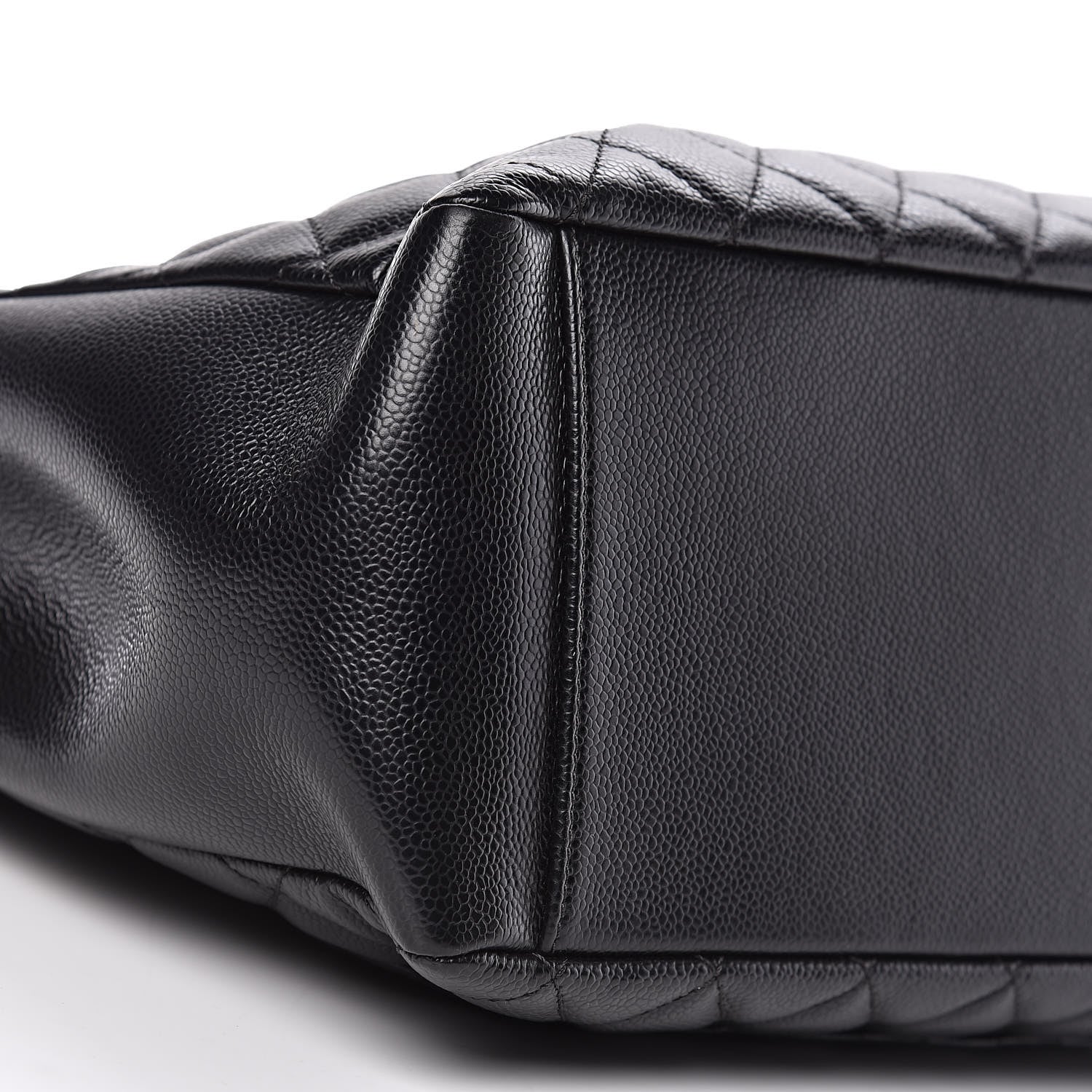 Chanel Caviar Quilted Grand Shopping Tote GST Black 8 of 9