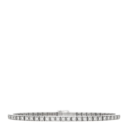 Cartier 18K White Gold Diamond Lanieres Bracelet 15 1 of 4
