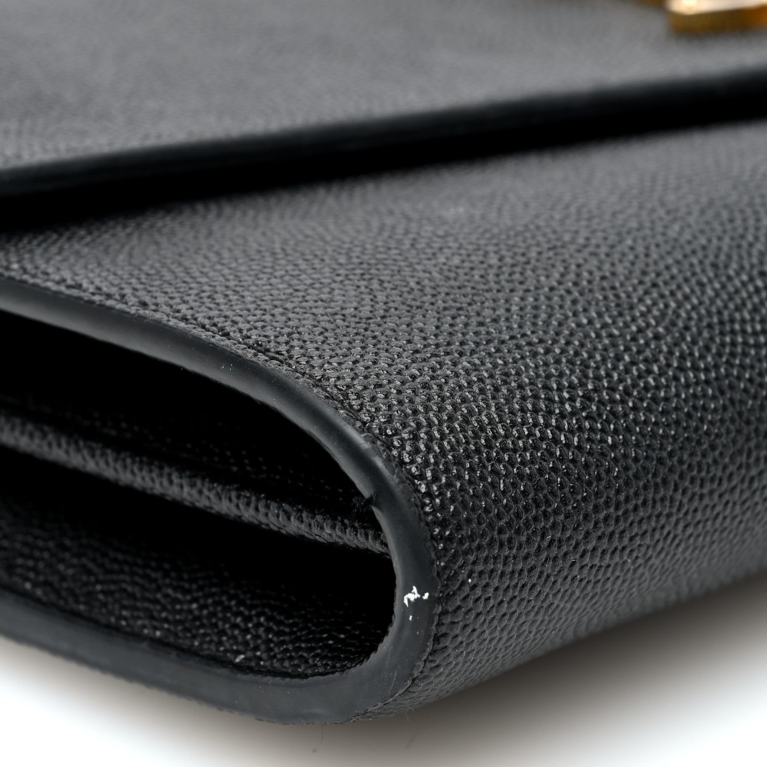 Saint Laurent Grain de Poudre Mini Uptown Crossbody Bag Black 8 of 13