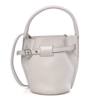 Celine Smooth Calfskin Nano Big Bag Bucket Light Grey 1 of 10