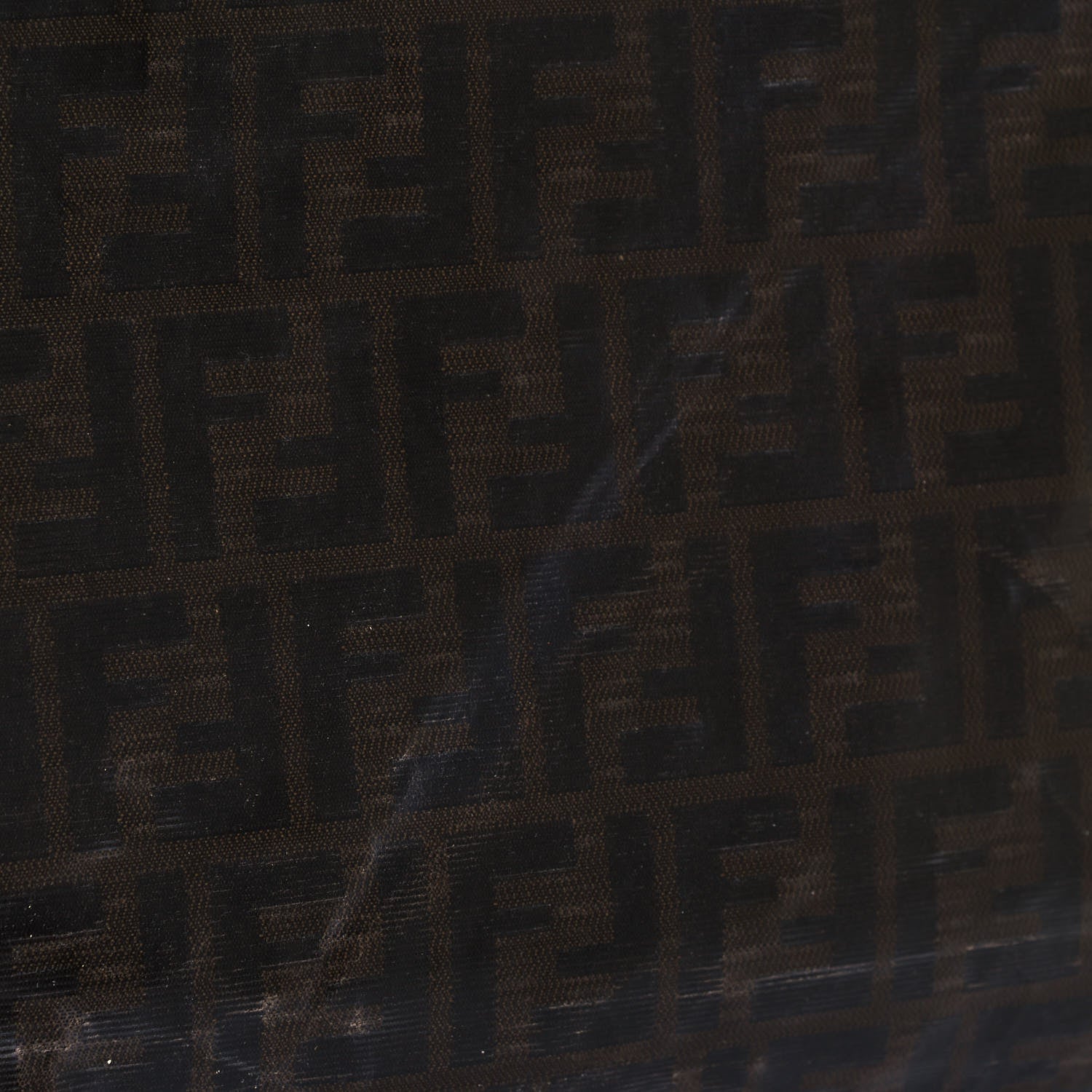 Fendi Zucca Spalmati Matrioska Large Roll Tote Tobacco Black 17 of 17
