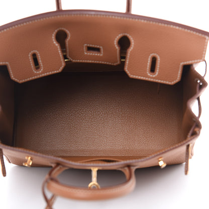 Hermes Togo Birkin 25 Gold 7 of 31
