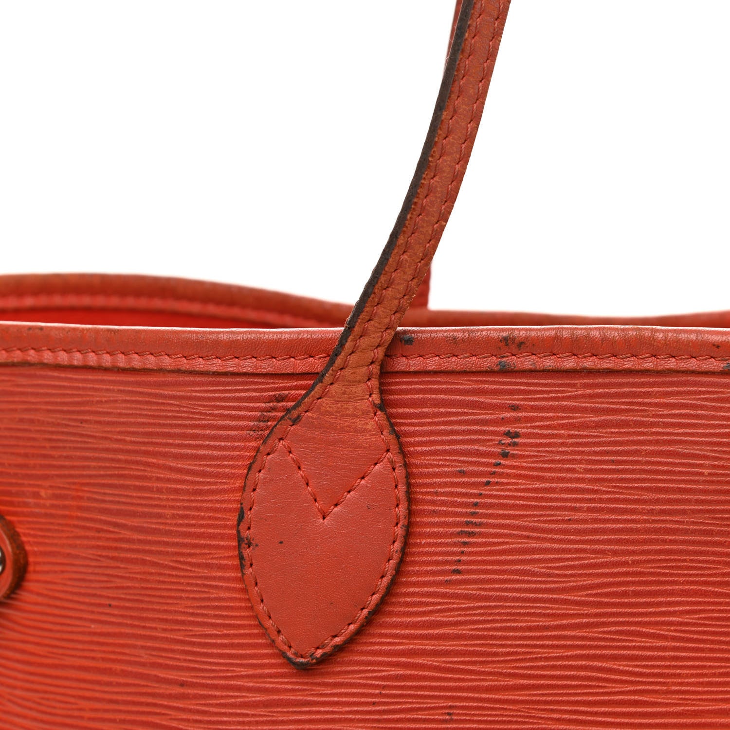 Louis Vuitton Epi Neverfull MM Piment 14 of 19