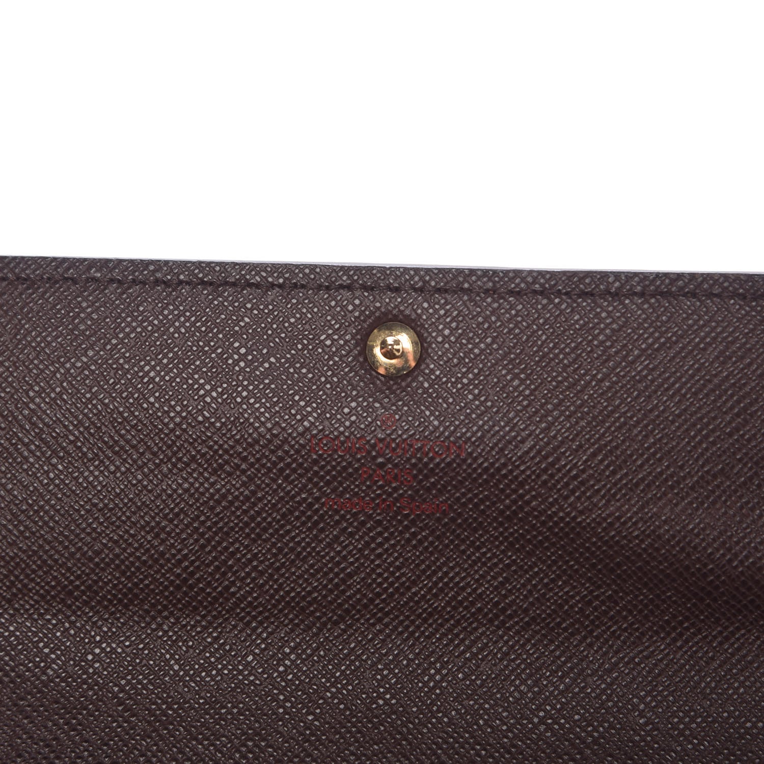 Louis Vuitton Damier Ebene Sarah Wallet 6 of 10