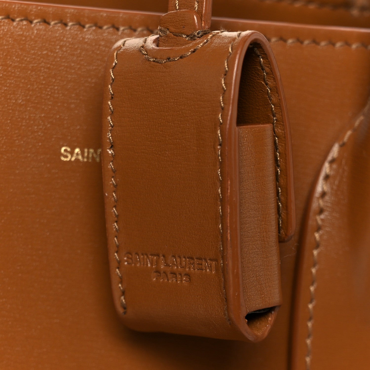 Saint Laurent Calfskin Baby Sac De Jour Natural Dark 8 of 11