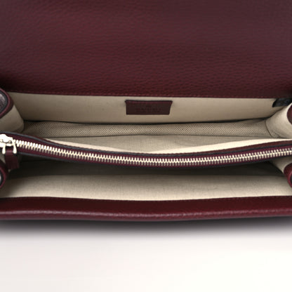 Gucci Dollar Calfskin Crystal Small Dionysus Shoulder Bag Vintage Bordeaux 5 of 10