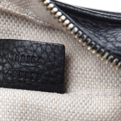 Gucci Pebbled Calfskin Small Soho Disco Bag Black 7 of 13