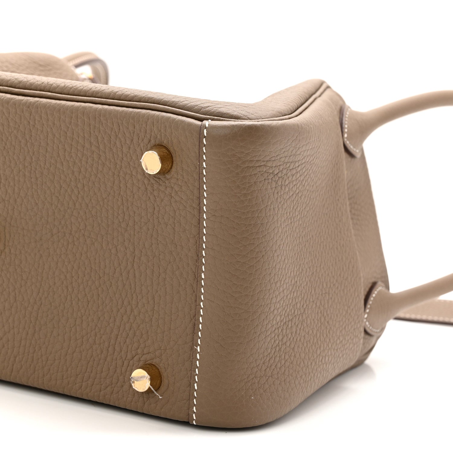 Hermes Taurillon Clemence Lindy 26 Etoupe 10 of 11