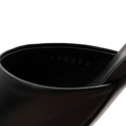 Chanel Lambskin Mirror Mules 35.5 Black 9 of 10