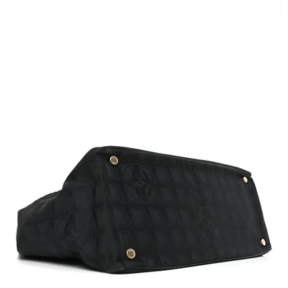 Chanel Nylon Medium Travel Tote Black 4 of 10