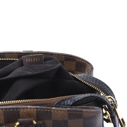 Louis Vuitton Cuir Taurillon Damier Ebene Normandy Black 11 of 14
