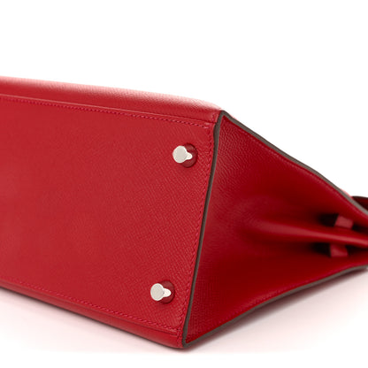 Hermes Epsom Kelly Sellier 28 Rouge Casaque 10 of 10