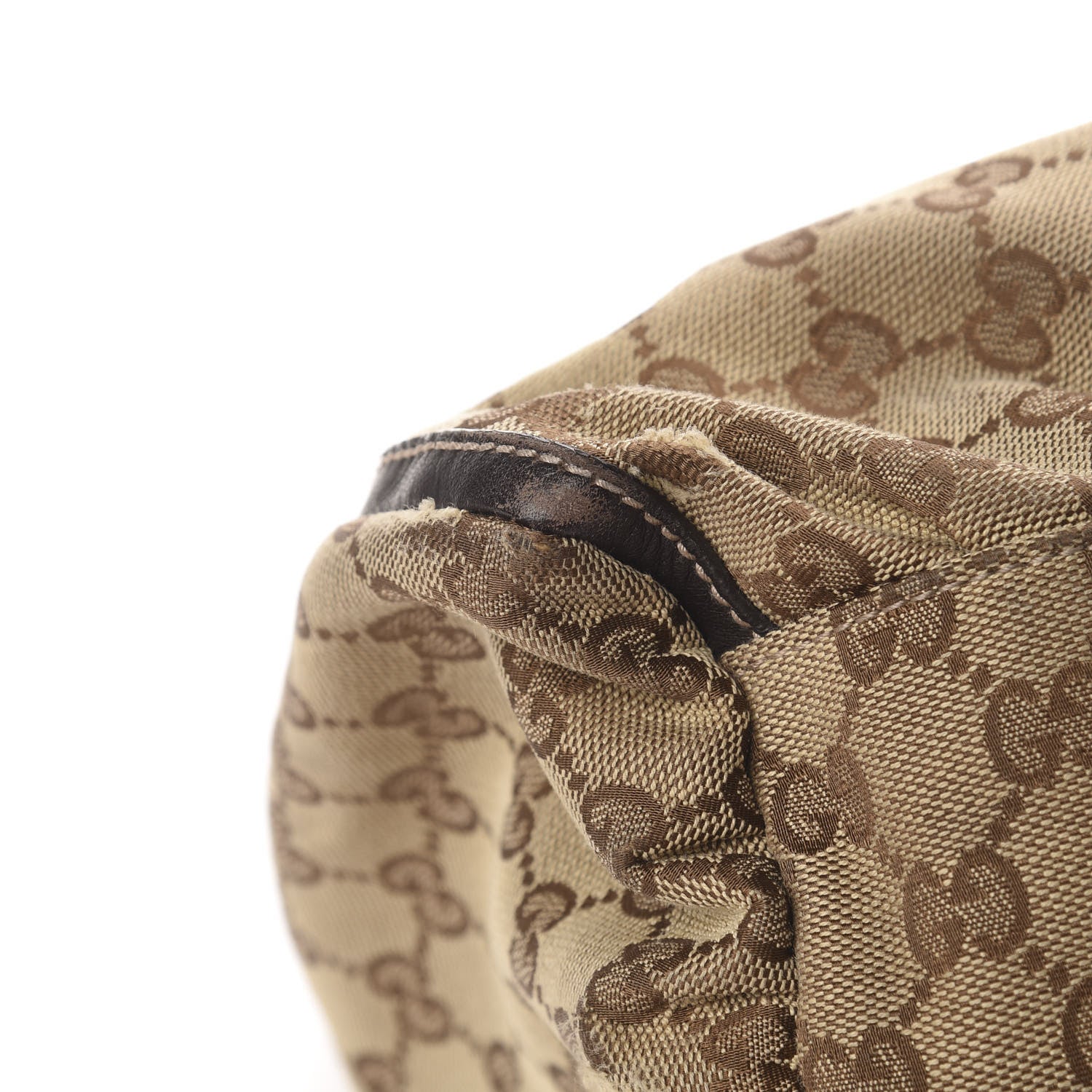 Gucci Monogram Large D Ring Hobo Dark Brown 9 of 17