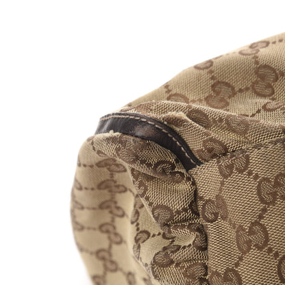 Gucci Monogram Large D Ring Hobo Dark Brown 9 of 17