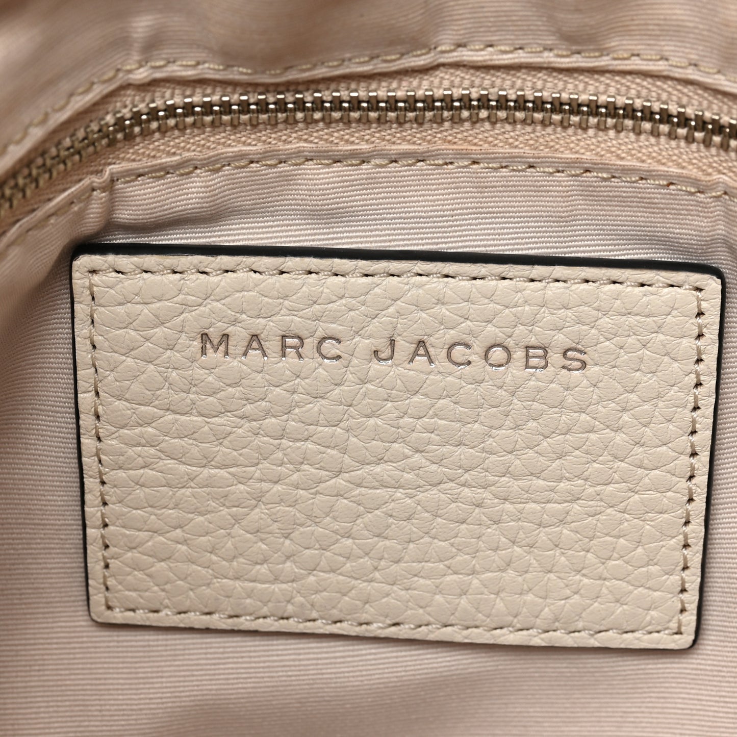 Calfskin Empire City Messenger Crossbody Beige