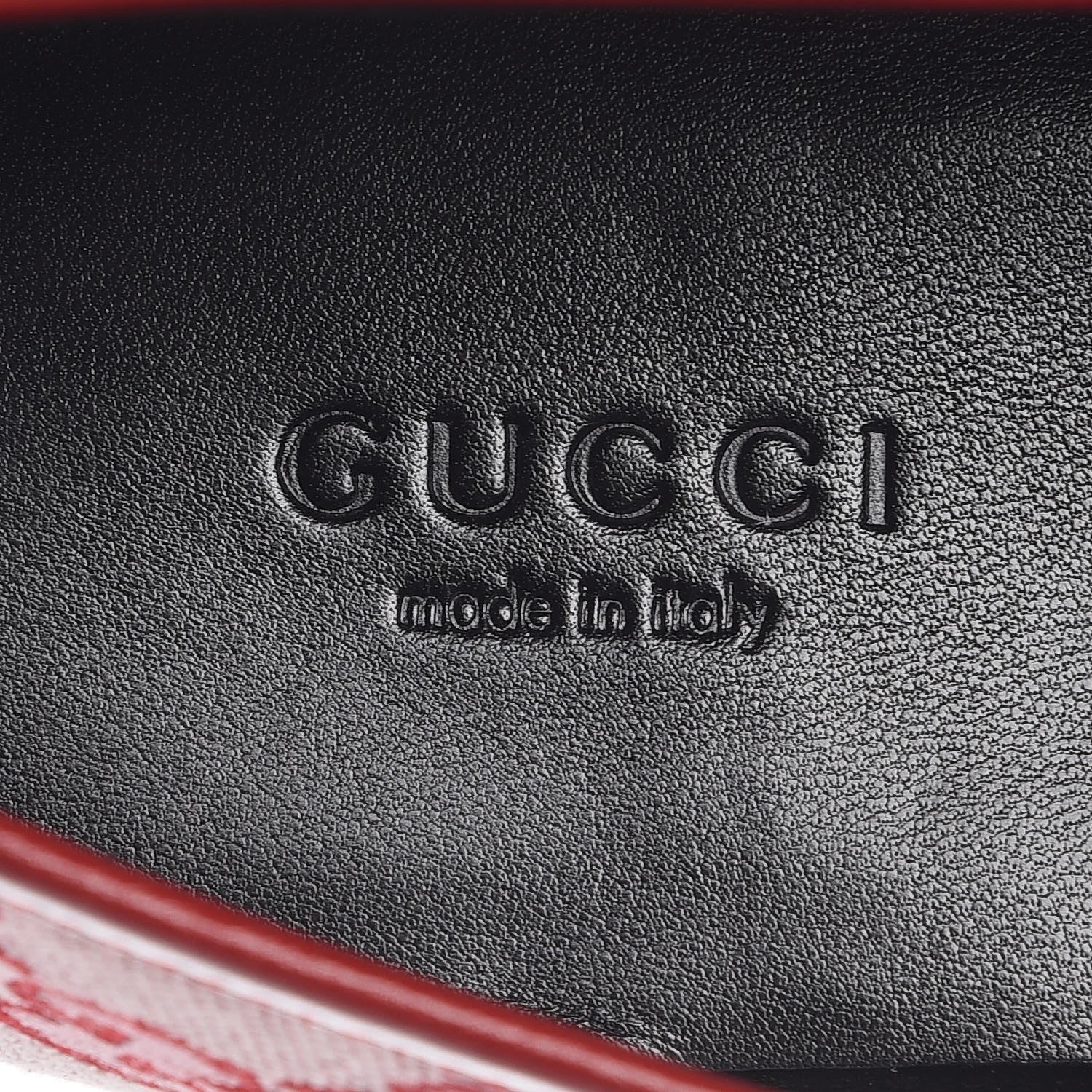 Gucci Canvas GG Monogram Horsebit Womens Jordaan Loafers 37 Gardenia Hibiscus Red 7 of 9