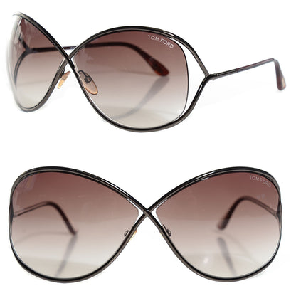 Tom Ford Miranda Crossover Sunglasses TF130 Shiny Bronze 1 of 5