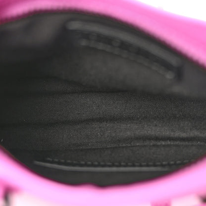 Balenciaga Agneau Arena Classic Hardware Nano Le City White Fuchsia 5 of 12